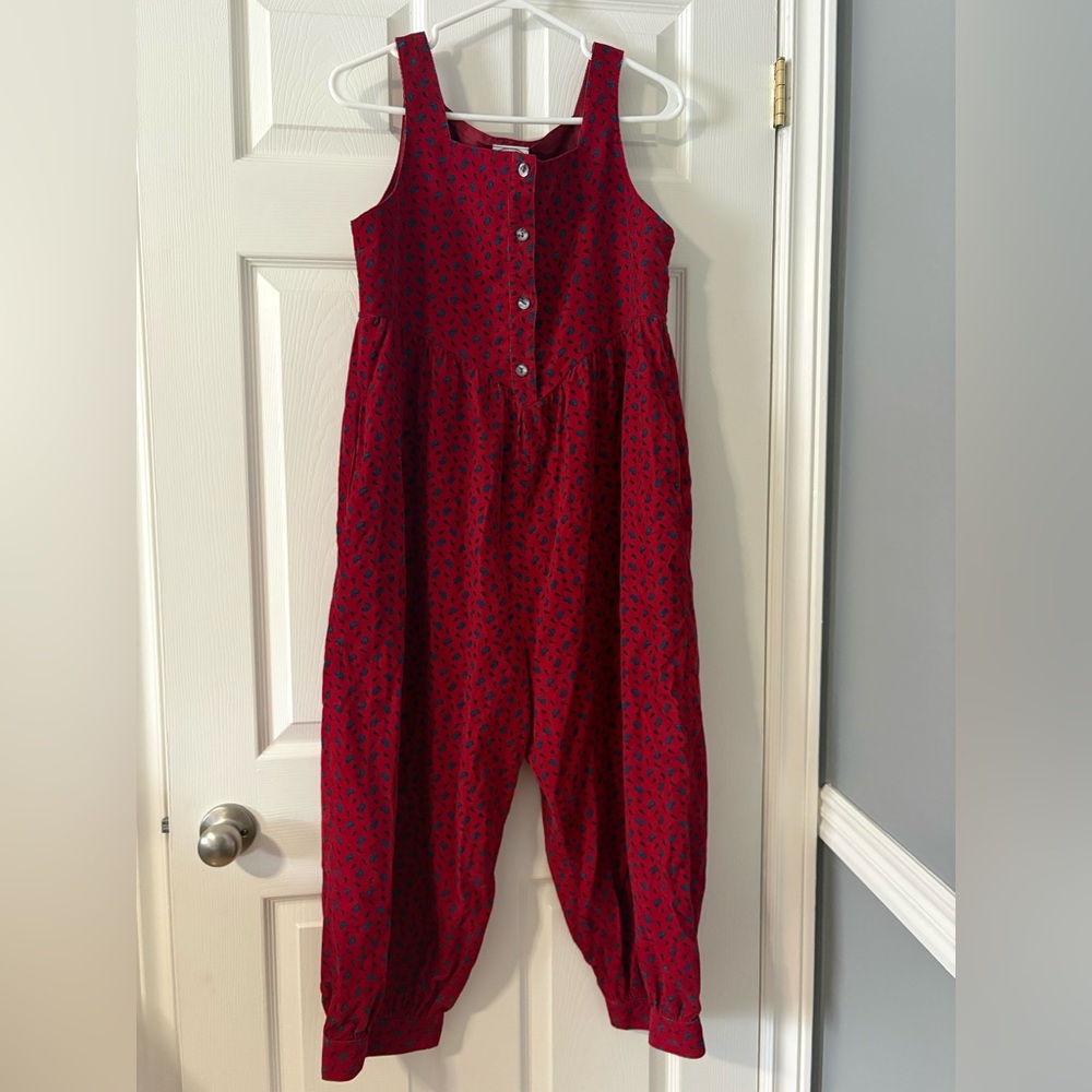 Vintage Laura Ashley Corduroy overalls
